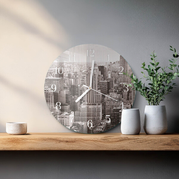 Round wall clock Horizon