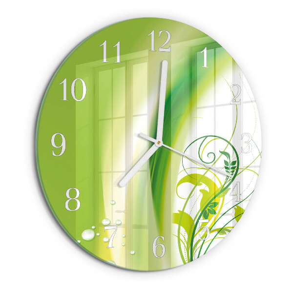 Round wall clock Model Plant