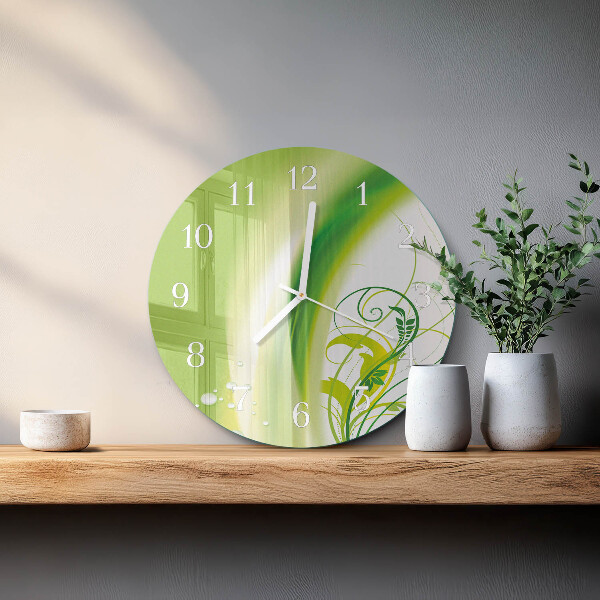 Round wall clock Model Plant