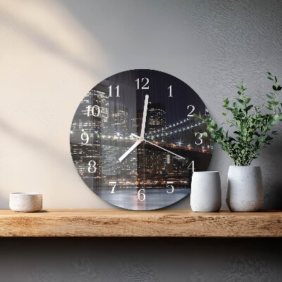 Round wall clock Horizon