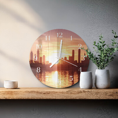 Round wall clock Horizon