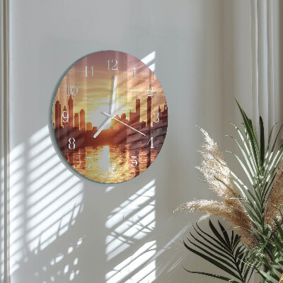 Round wall clock Horizon