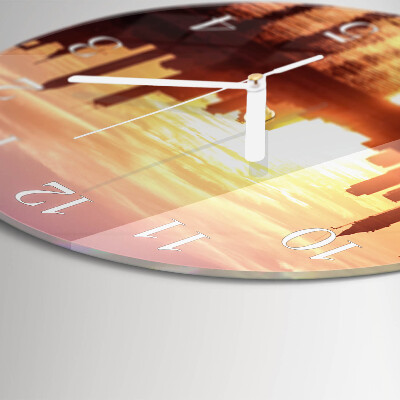 Round wall clock Horizon