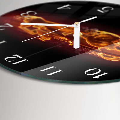 Round wall clock Junk