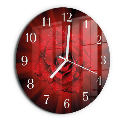 Round wall clock Rose