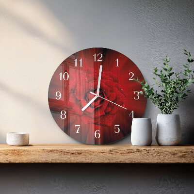 Round wall clock Rose
