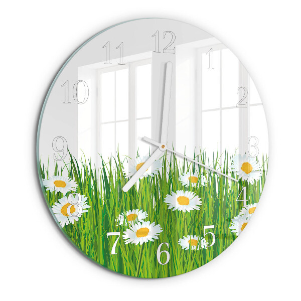Round wall clock Daisy