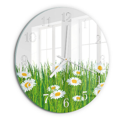 Round wall clock Daisy