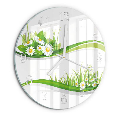 Round wall clock Daisy