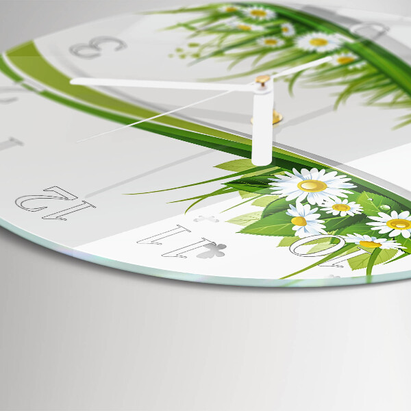 Round wall clock Daisy