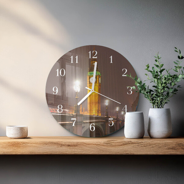 Round wall clock Big Ben