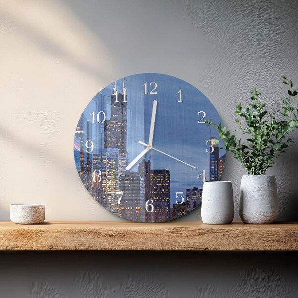 Round wall clock Horizon