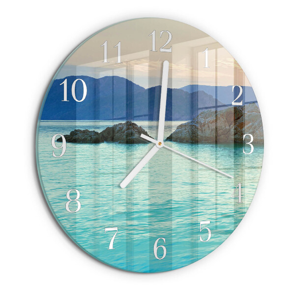 Round wall clock Sea Island