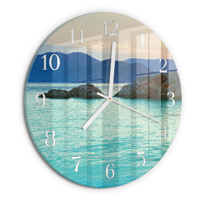 Round wall clock Sea Island