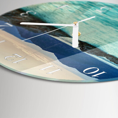 Round wall clock Sea Island