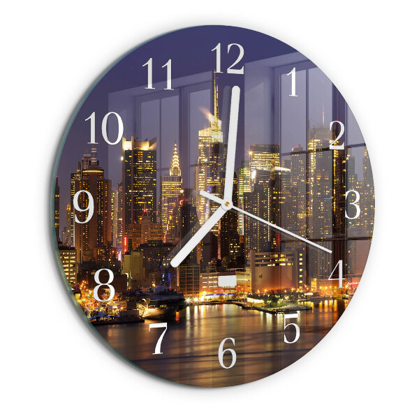 Round wall clock Horizon