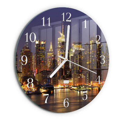 Round wall clock Horizon