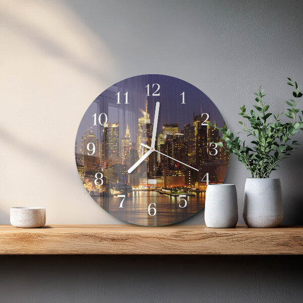 Round wall clock Horizon