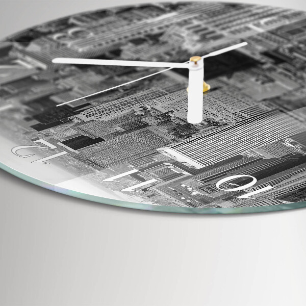 Round wall clock Horizon