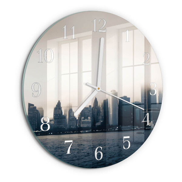 Round wall clock Horizon