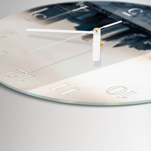Round wall clock Horizon