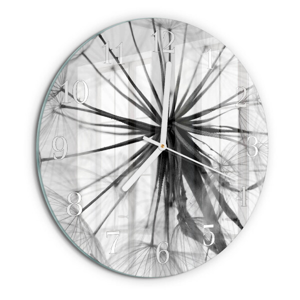 Round wall clock Dandelion