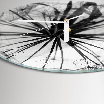 Round wall clock Dandelion