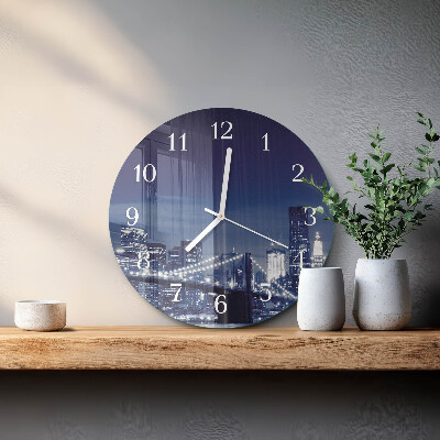 Round wall clock Horizon