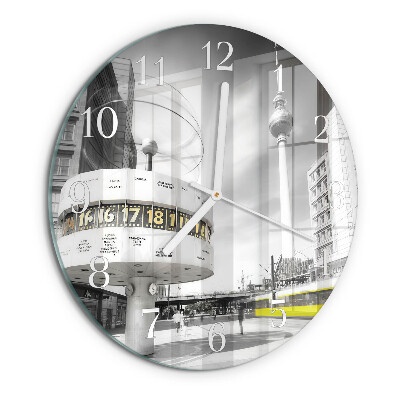 Round wall clock Berlin