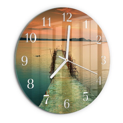 Round wall clock Network