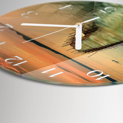 Round wall clock Network