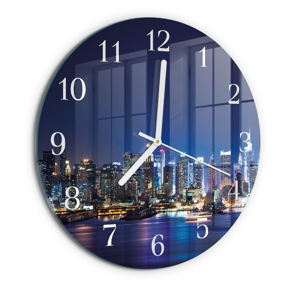 Round wall clock Horizon