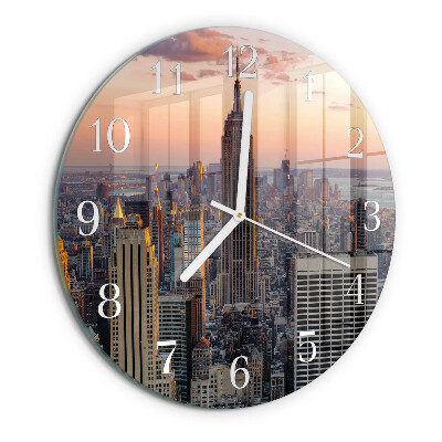 Round wall clock Horizon