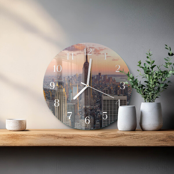 Round wall clock Horizon