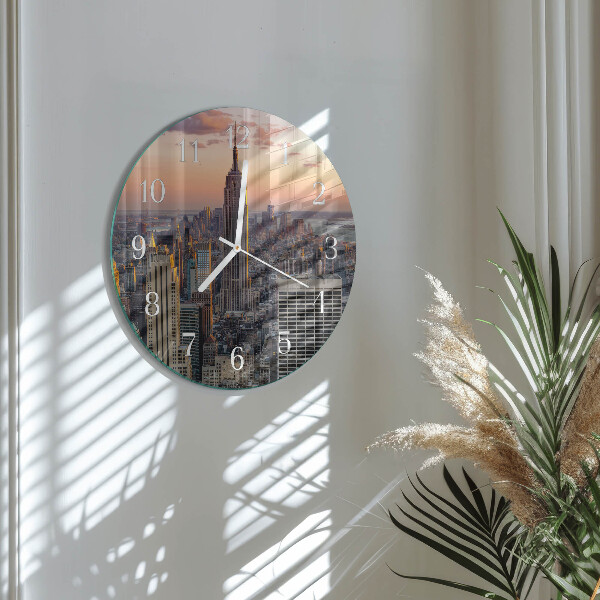 Round wall clock Horizon