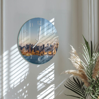 Round wall clock Horizon