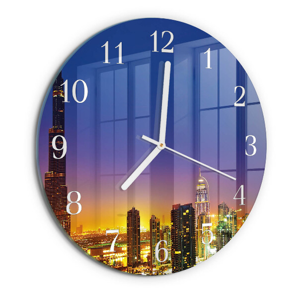 Round wall clock Horizon Dubai