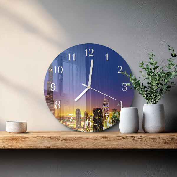Round wall clock Horizon Dubai