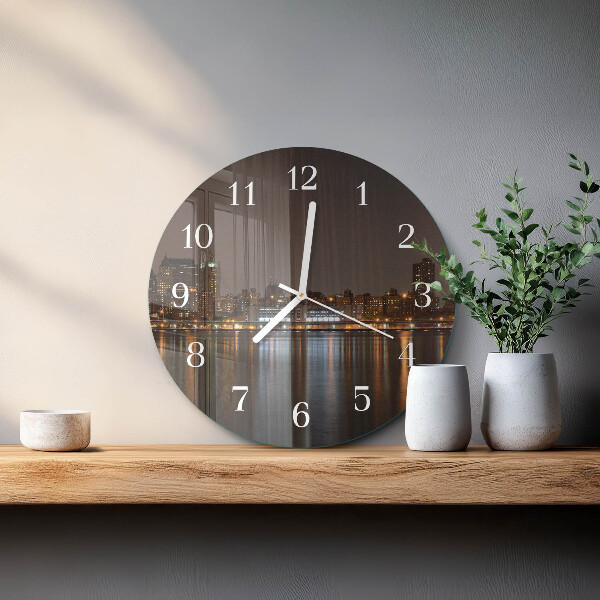 Round wall clock Horizon