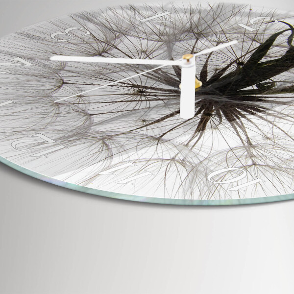Round wall clock Dandelion