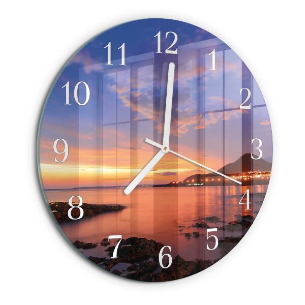 Round wall clock Sea Island