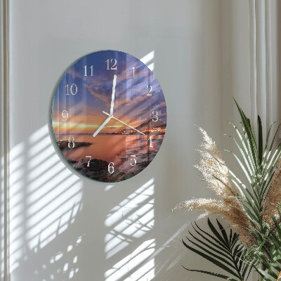 Round wall clock Sea Island
