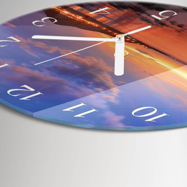 Round wall clock Sea Island