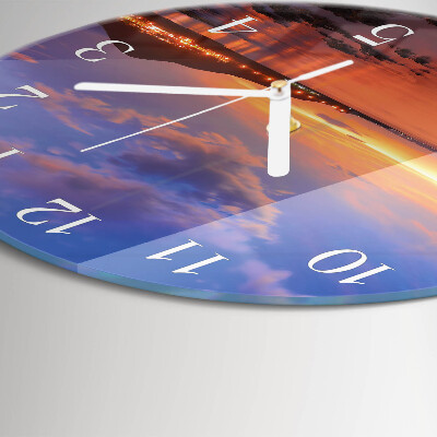 Round wall clock Sea Island