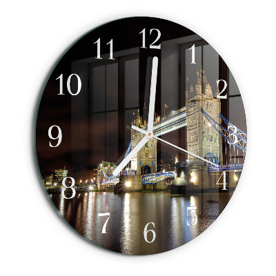 Round wall clock London Bridge