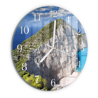 Round wall clock Cliff