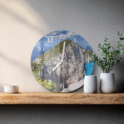 Round wall clock Cliff