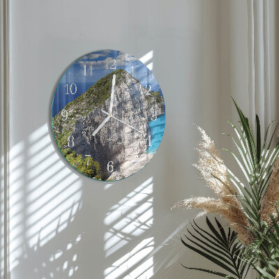 Round wall clock Cliff