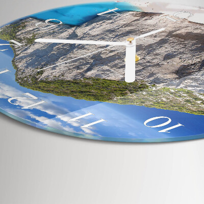 Round wall clock Cliff