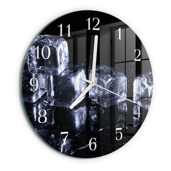 Round wall clock Ice Cubes